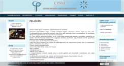 Desktop Screenshot of cinke.origo-haz.hu